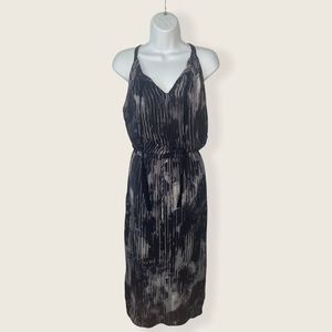 Elie Tahari Silk Dress Small Chiffon Midi Maxi S
